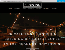 Tablet Screenshot of elgininn.com.au